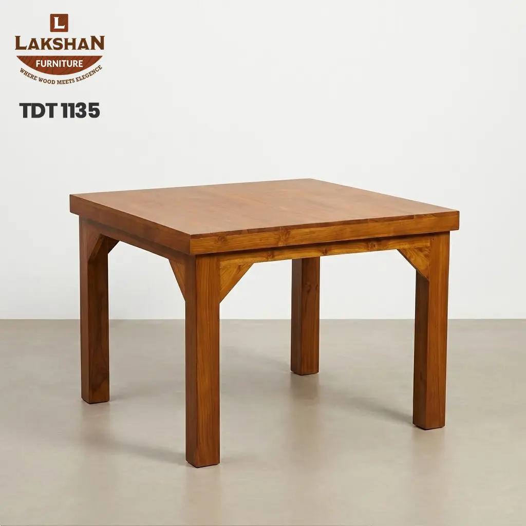 TDT1135 Teak Plane Dining Table - View 1