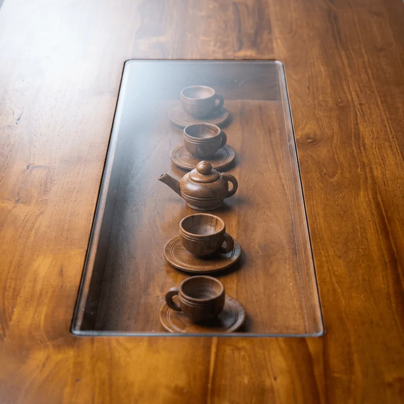 TDNT1265 Teak Dining Table - View 2