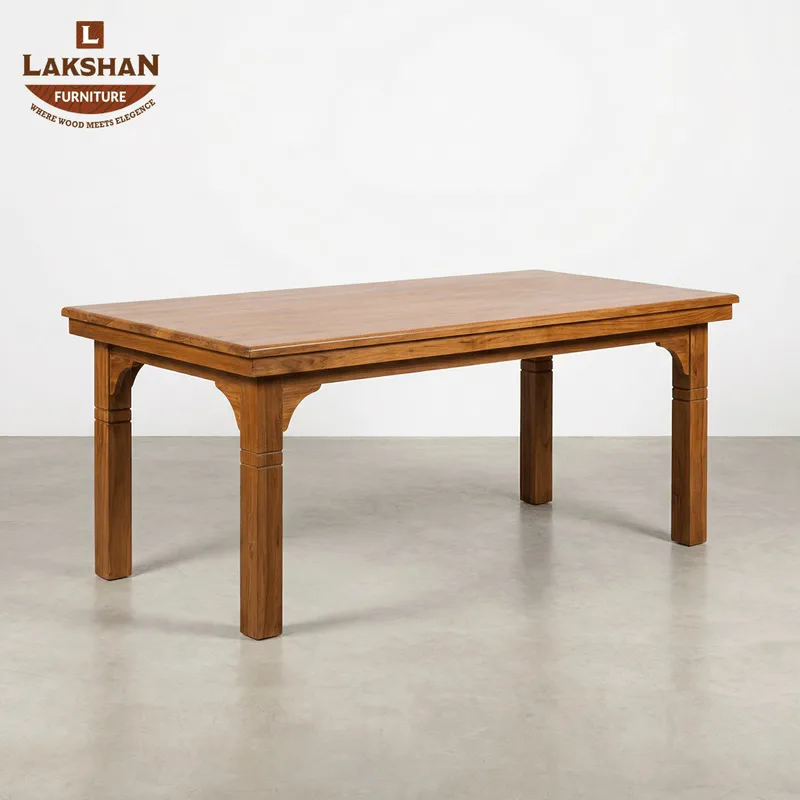 Teak Plane Dining Table - View 1