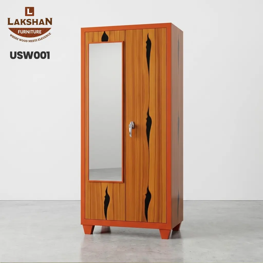 USW001 Steel Wardrobe - View 1